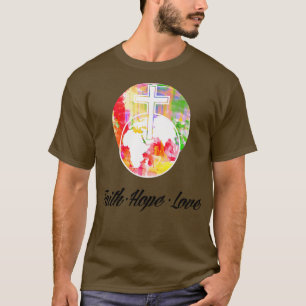 Faith Religion God Bible Saying Gift Jesus 3 T-Shirt