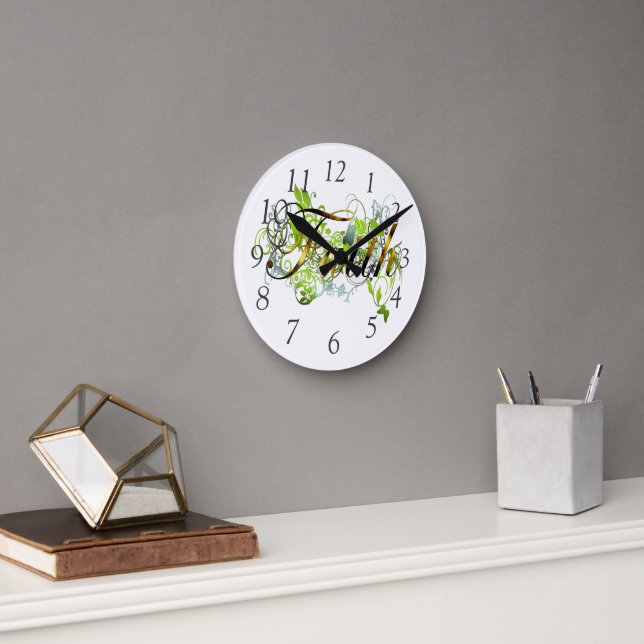 Faith Round Clock (Office)