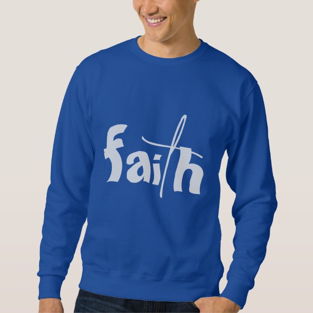 FAITH Royal Blue Sweatshirt (Front)
