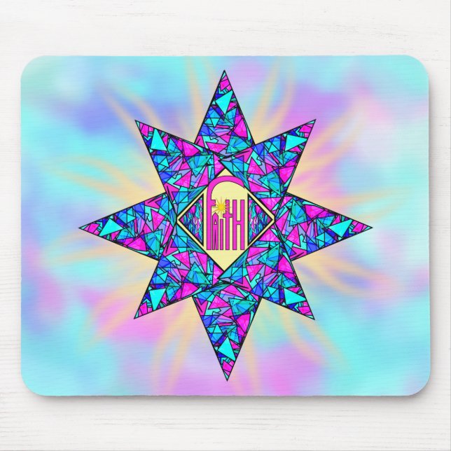Faith ~ Star Mouse Pad (Front)