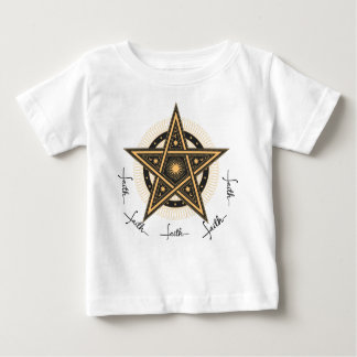 Faith Star Symbol Graphic Tee for Toddlers 