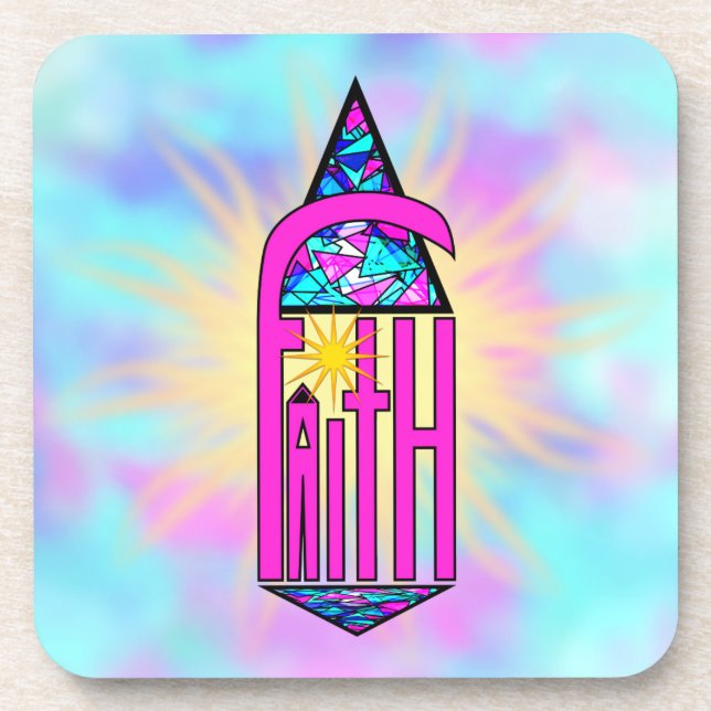 Faith ~ Steeple Coaster (Front)