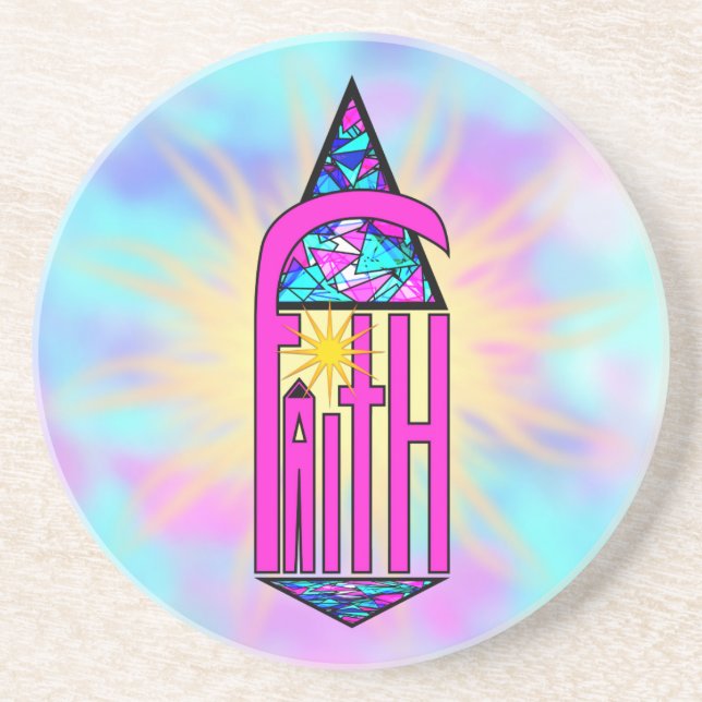 Faith ~ Steeple Coaster (Front)