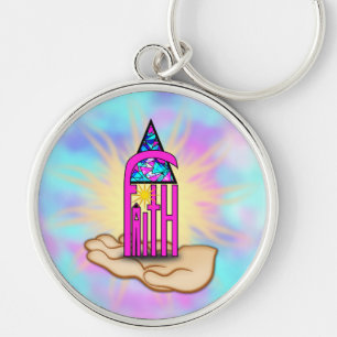 Faith ~ Steeple Key Ring