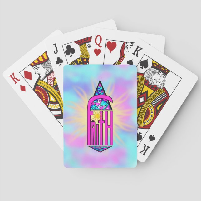 Faith ~ Steeple Playing Cards (Back)