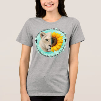 Faith & Strength T-Shirt Tri-Blend Shirt