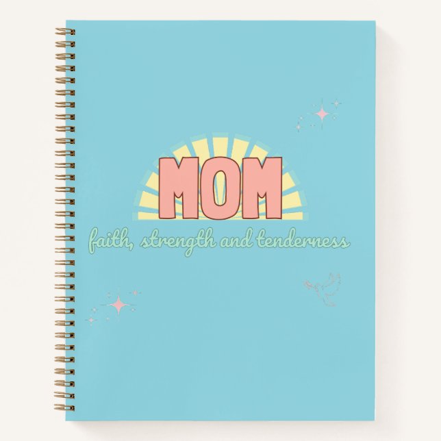 Faith, Strength & Tenderness_notebook Notebook (Front)