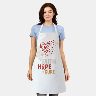 Faith, Strength & Wings – Hope Lives On Awareness Apron