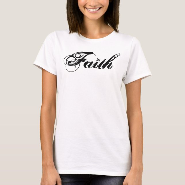 Faith: The Anchor of the Soul! Christian Soulful T-Shirt (Front)