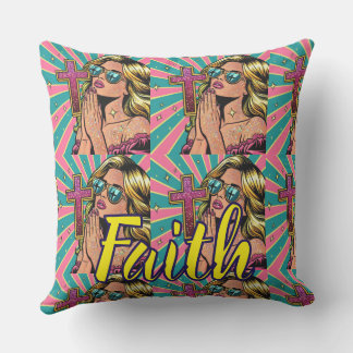 Faith Throw Pillow