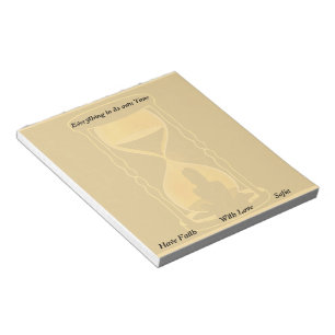 Faith & Timing Wellness Notepad