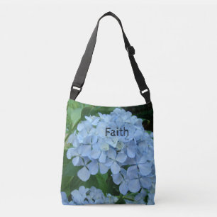FAITH Tote Cross Bag Believe Easter Bag Flowers