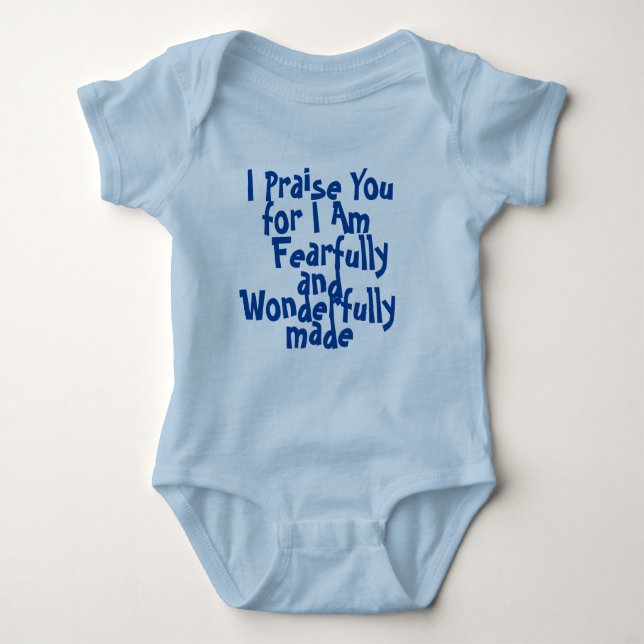 Faith Walk Baby Bodysuit (Front)