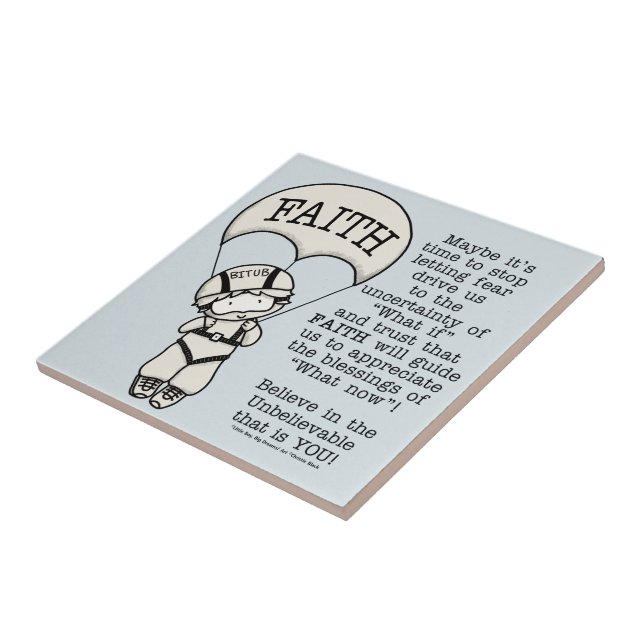 Faith Will Guide Tile (Side)
