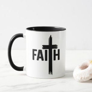 Faith with Cross Mug