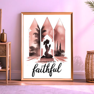 Faithful Boho – Christian Wall Art for Women