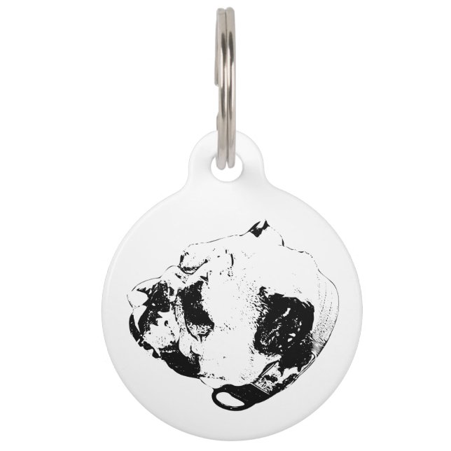 Faithful Calm Spirit Pet Tag (Front)