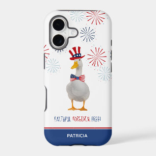 Faithful Forgiven Free Patriotic Duck