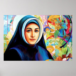 Faithful Missionary: Saint Rose Philippine Duchesn Poster