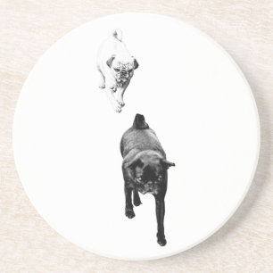 Faithful Pairs, Holiday Table Accent Coaster