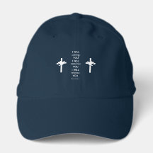 Faithful Promise Cross and Dove Inspirational Cap