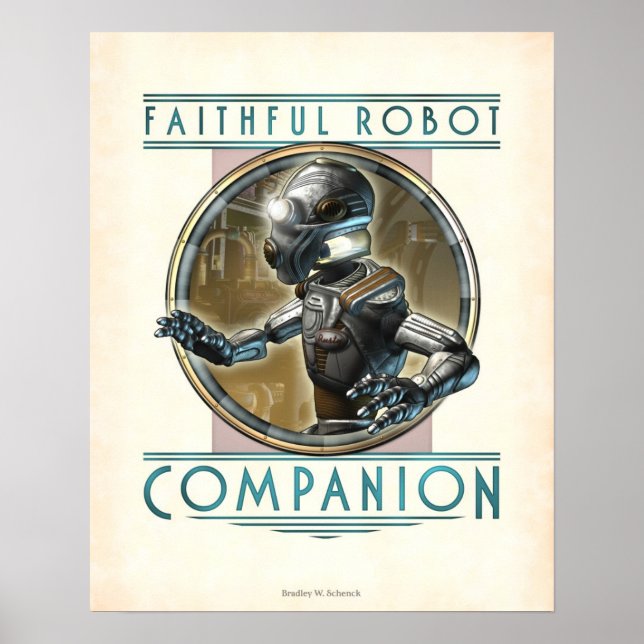 Faithful Robot Companion poster (16x20") (Front)