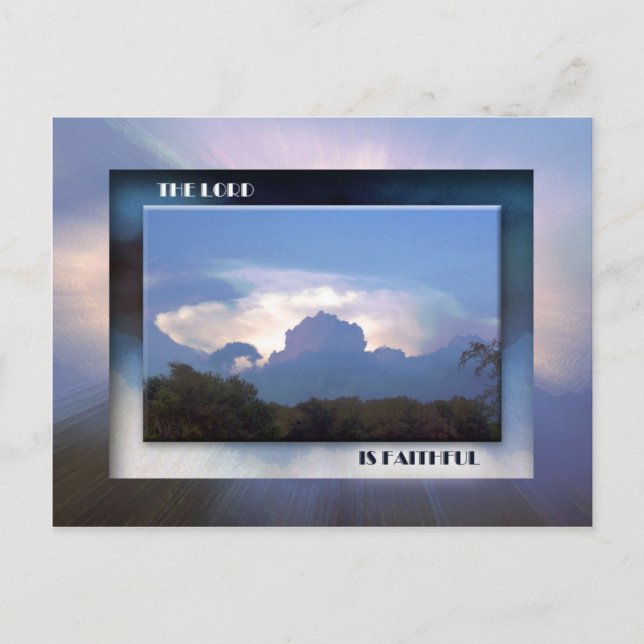 Faithful to Protect You Postcard (Front)