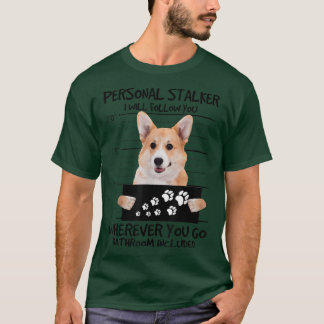 Faithful Welsh Corgi Dog Friend Dog Owner  T-Shirt