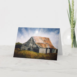 "Faithfull Messenger" Country Roads Greeting Card