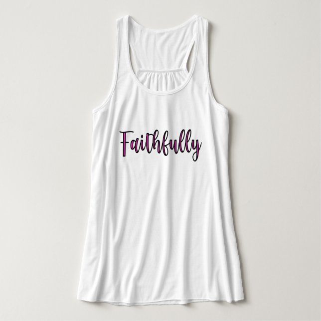 Faithfully     singlet (Design Front)