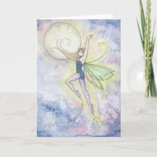 Faith's Leap Fairy Greeting Card