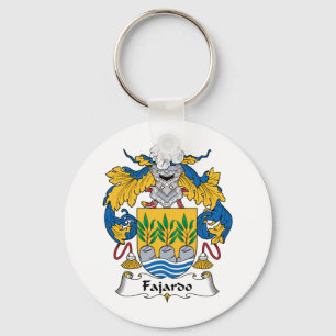 Fajardo Family Crest Key Ring