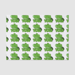 FAK YOU! ... Green Squash (Winter Melon) Tissue Paper