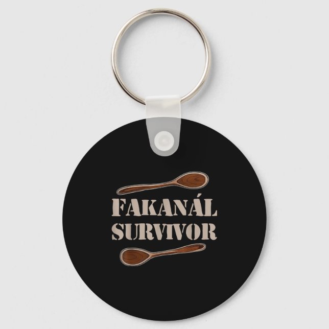 Fakanál Survivor  Key Ring (Front)