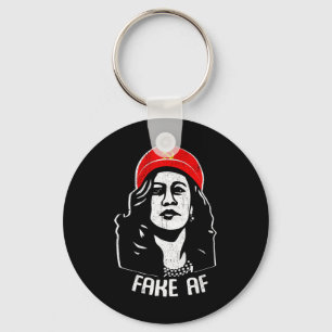 Fake Af Kamala Harris Communism Election Humour Me Key Ring