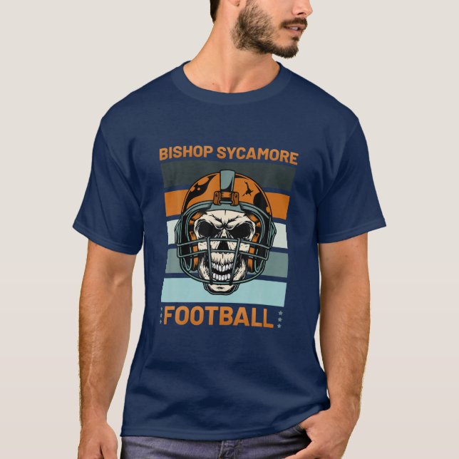 Fake Bishop Sycamore Football 2021 Team T-Shirt (Front)