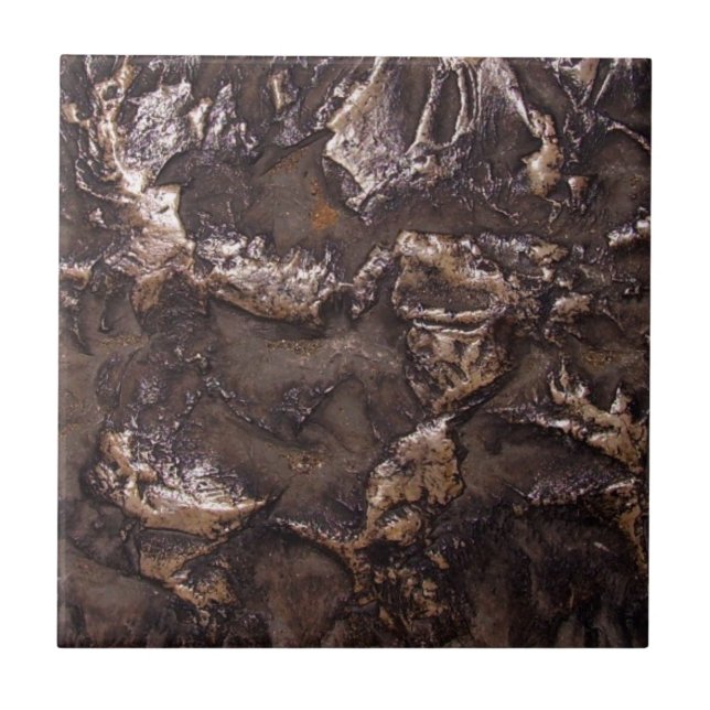 Fake bronze stone texture tile (Front)