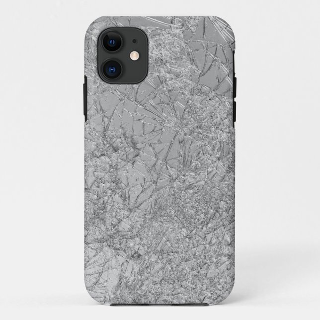 Fake Cracked Broken Design – Funny Theft Deterrent Case-Mate iPhone Case (Back)