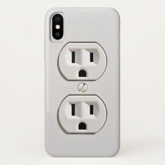 Fake Electrical Outlet Funny Case-Mate iPhone Case