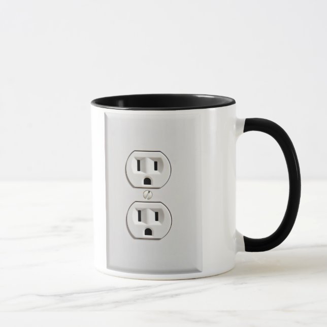 Fake Electrical Outlet Mug (Right)