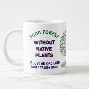 Fake Food Forest Large Coffee Mug