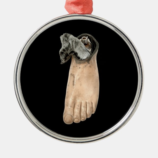 Fake Foot Metal Tree Decoration (Front)