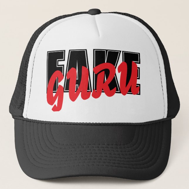 Fake Guru Trucker Hat (Front)