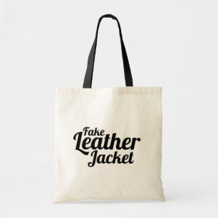 Fake Leather Jacket - Tote Bag