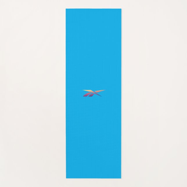 Fake Logo Yoga Mat (Front)