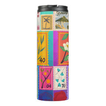 Fake Masterpiece Random Stamps Collage Collection