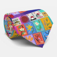 Fake Masterpiece Random Stamps Collage Collection