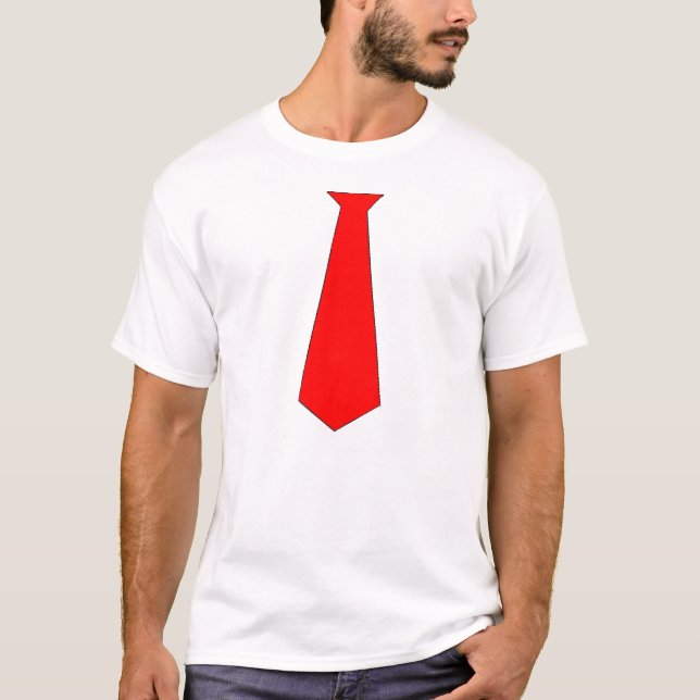 FAKE NECK TIE SHIRT (Front)