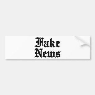 Fake News Bumper Sticker