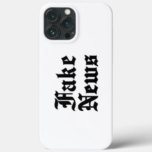 Fake News iPhone 13 Pro Max Case